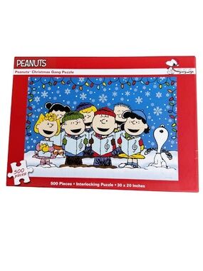 Charlie Brown Peanuts Christmas Puzzle 500 Pieces